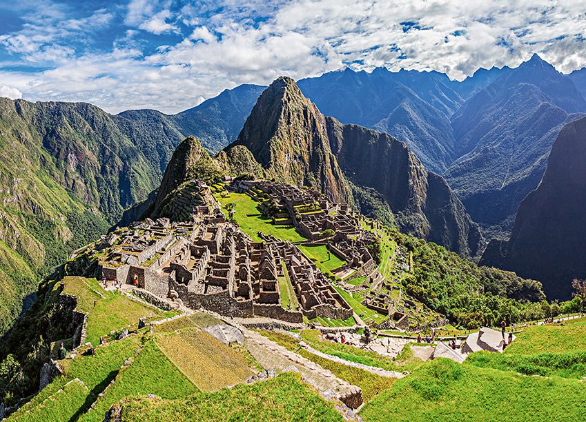 Diesen Anblick kennen wohl die meisten: Die alte Inkastadt Machu Picchu war zwar nicht gerade eine Handelsmetropole, aber Teil eines gewaltigen Netzes für Händler und Militär.