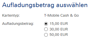 Bank Deutsche | Services-Prepaid-Aufladung